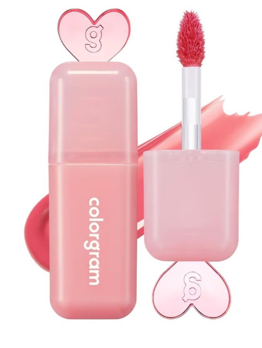 COLORGRAM Juicy Drop Tint 03 Litchi Luster | Juicy Lip Gloss, Glowing Lip Stain
